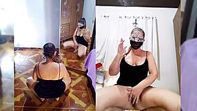 Mirelladelic Striptease Personalizado With Ripped Fishnets And Big Ass
