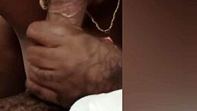 in the hospital backstage, the ebony princess sucks dick like it's on life support