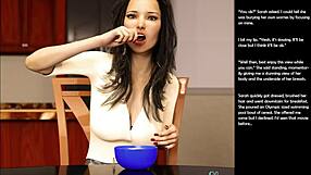 ओह, स्मॉल जेस्चर एपिसोड 46 में 3D कार्टून सेक्स