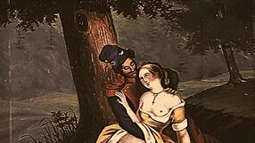 Vintage erotic illustration with classic artistic charm