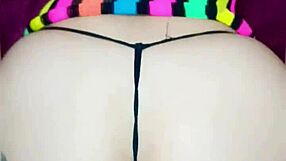 i put on lingerie for husband's friend and he fucks me