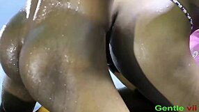 african woman fucks him hard with her pussy