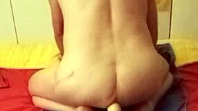 Hey, shove that dildo deeper in my gay ass now