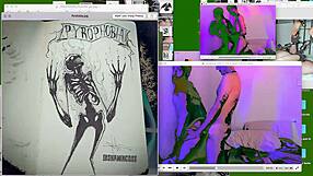 Twink Gets Hardcore Bareback Fucking On Webcam Desk