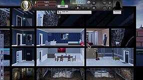 A 3D animated hentai with a big-breasted woman and a fat man, a cost of survival story
