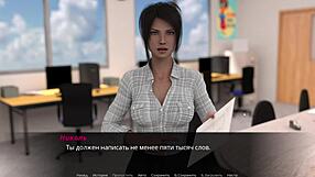 Blonde student twins explore big cock action in Echoes of Lust Episode 2 Part 39