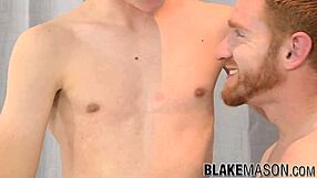 ginger homo anally fucks his smooth twink lover with big cock