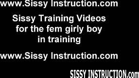 sissy boys learn to suck cock in bdsm femdom pov