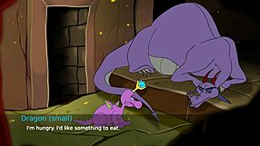 Play a game of seduction in a dungeon-like setting
