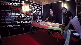 Masaje erotico de nuestro sex coach a ana marco