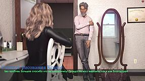 Hentai teacher slut exposes big ass and nipples in public 3D lust