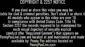 penny pax fucks christie's pussy by the pool