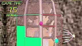 3D puzzle game from Namco with a risqué theme of dancing eyes