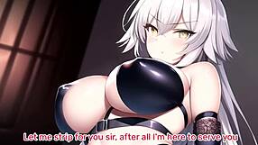 Femdom cucking with jeanne darc and a big cock surprise