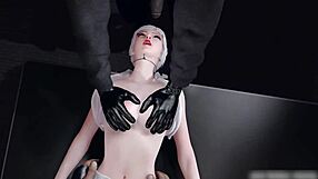 Yo, check this hot Chinese hentai with white-haired Xiaowu serving! 🔥