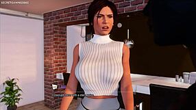 Lara Croft's Wet Pussy Close-Up Masturbation in 3D Hentai Game