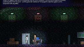 Wow! Cute blonde's big ass pounded by monster cock in game