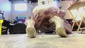 Gay guy turns into girl with huge ass and feet fetish.