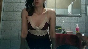 Brazilian Maid Seduces with Bathroom Blowjob and More