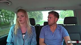 A perfect body and great nipples with a big cock in a car fuckfest
