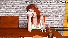 Helping the Hot Redhead President in Being a Dik 06 With Monster Action