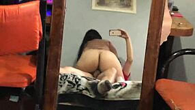 la novia de mi amigo cabalgando en mi pija 😏