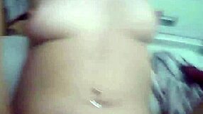 Ebony Teen Suspect Masturbates Hairy Pussy for Old Man Police Officer