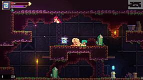 Scarlet Maiden: Gloryhole and Futanari Blowjob in the Caves?