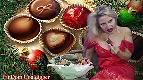 food porn with financial domination and masturbation