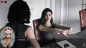 Ms denvers ep 20 features milf with big tits in torn stockings anime hentai game