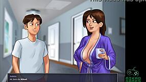 Mommy Sneaks Into My Room for Late-Night Blowjob Bliss.