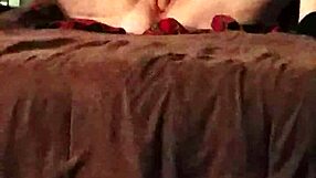 wife and 10 inch vibrator in homemade scene