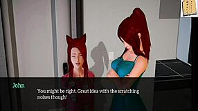 My new family episode with big cock fucking redhead