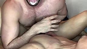 I cum in his tattooed ass with my big cock