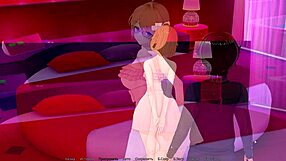 3D animated video of a naughty teacher seducing a student