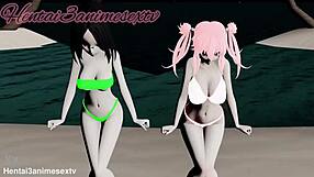 Hentai3animesextv spoiler: baile y sexo con ama favorita y amiga!