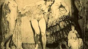 i love these vintage erotic drawings from old cartoons and anime