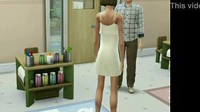 भूरी बालों वाली जवान लड़की लंच टाइम पर टीचर का लंड चूस रही, वाह!