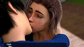 Beautiful woman seduces big cock in MILFy City cartoon