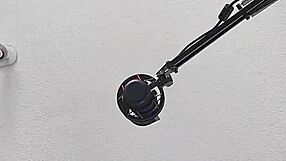 lapijargentina strokes his big cock for a long time in this gay masturbation scene.