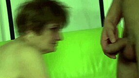 Redhead Granny Gets Deep Fucked in Extreme Action