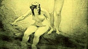 i love these vintage erotic drawings from old cartoons and anime