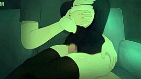 Vel’s tempting thighs in animated porn video