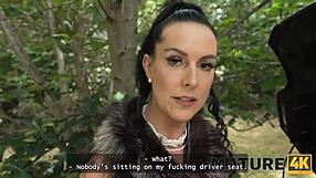 Mature4K Texas Patti Fucks Hard on Car in Front of Husband