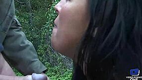 Tatiana on Vacation Craves a Good Dick with Big Tits Exposed Outdoors.