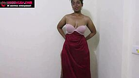 Indian babe dominates with drooling humiliation play.