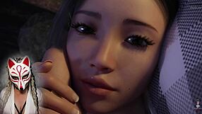 ड्रीमलैंड Ep 12 में शर्मीली एशियन गर्ल की बोल्ड चूत चाटना