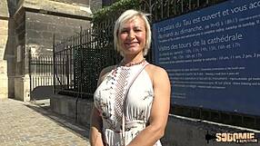 Hey, wanna watch Kim, this curvy French milf, get her ass pounded hard?