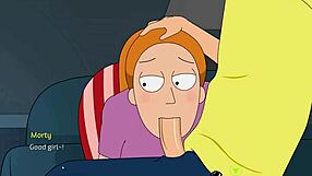 Wanking to Rick and Morty: A hentai way back home