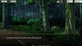 3D animated Naruto kunoichi trainer Dinaki in forest sex